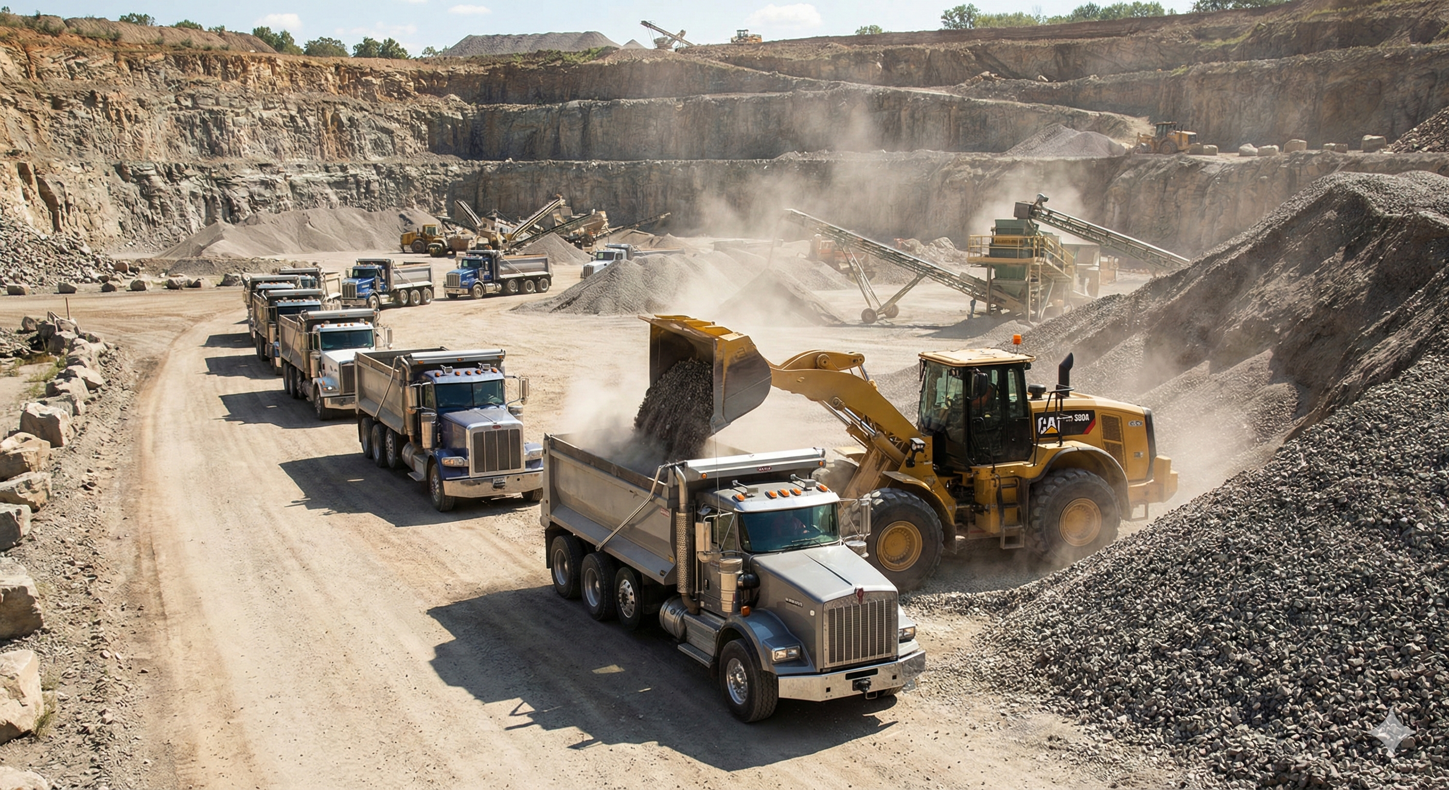 Construction truck tires